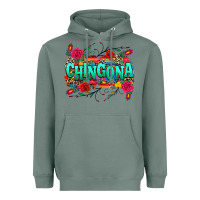 Sage chingona Heavyweight Hoodie - texasbilliewilder