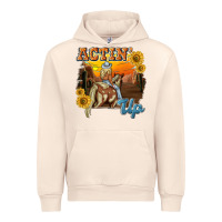 Sandshell actinup with cowgirl Urban Hoodie - NancyCooperArtShop