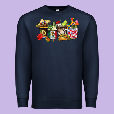Mexico Coffee Premium Sweatshirt Designed By Cts Tumbler Store
