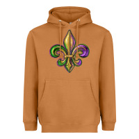 Meerkat fleur de lis Heavyweight Hoodie - RanaPortraitStore