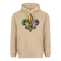 Mushroom fleur de lis Heavyweight Hoodie - RanaPortraitStore