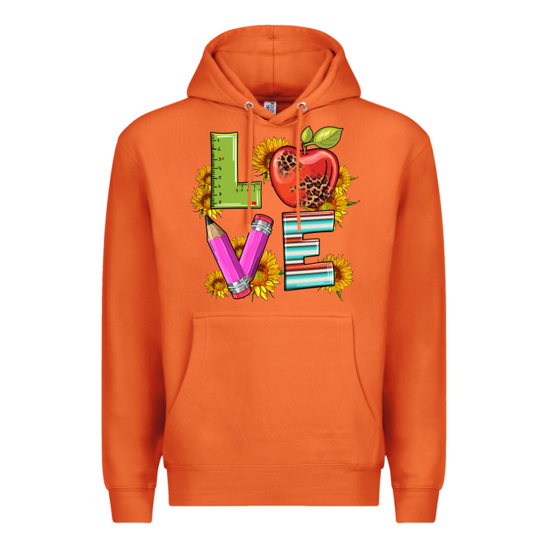 Love With Pen And  Serape Leopard Premium Hoodie by Artiststas | Teevron