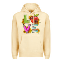Pina Colada love with pen and  serape leopard Premium Hoodie - Artiststas