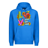 True Royal love with pen and  serape leopard Premium Hoodie - Artiststas