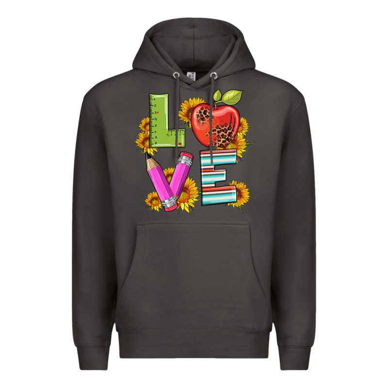 Love With Pen And  Serape Leopard Premium Hoodie by Artiststas | Teevron