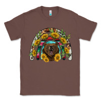 Chestnut bear rainbow Classic Tee - BarkalooDesign