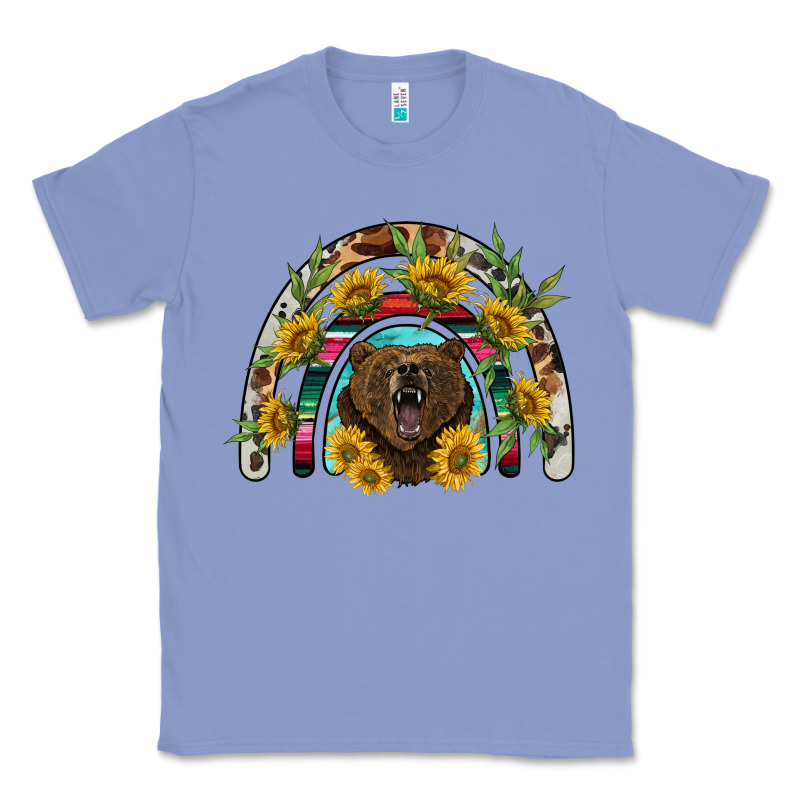 Bear Rainbow Classic Tee by BarkalooDesign | Teevron
