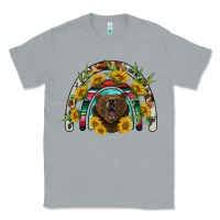 Heather Grey bear rainbow Classic Tee - BarkalooDesign