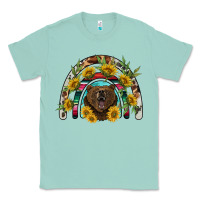 Seafoam bear rainbow Classic Tee - BarkalooDesign