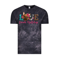 Cloud Black love french bulldogs Vintage Tee - Artiststas