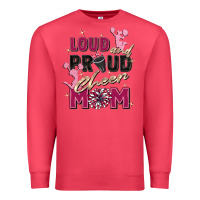 Cardinal loud and proud cheer mom Premium Sweatshirt - Zillion Design Studio