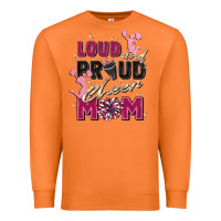 Carrot loud and proud cheer mom Premium Sweatshirt - Zillion Design Studio