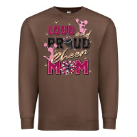 Chestnut loud and proud cheer mom Premium Sweatshirt - Zillion Design Studio