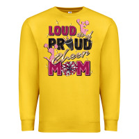 Lemon loud and proud cheer mom Premium Sweatshirt - Zillion Design Studio