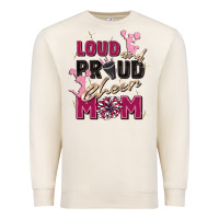 Sandshell loud and proud cheer mom Premium Sweatshirt - Zillion Design Studio