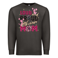 Smoke loud and proud cheer mom Premium Sweatshirt - Zillion Design Studio
