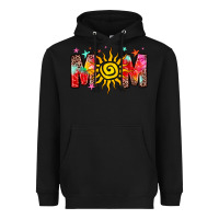 Black summer mom Heavyweight Hoodie - Zillion Design Studio