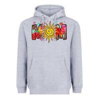 Heather Grey summer mom Heavyweight Hoodie - Zillion Design Studio