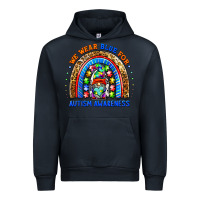 Navy autism awareness gnomes Urban Hoodie - BarkalooDesign
