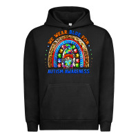 Pigment Black autism awareness gnomes Urban Hoodie - BarkalooDesign