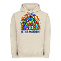 Pigment French Oak autism awareness gnomes Urban Hoodie - BarkalooDesign