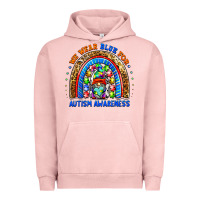 Pigment Salmon autism awareness gnomes Urban Hoodie - BarkalooDesign