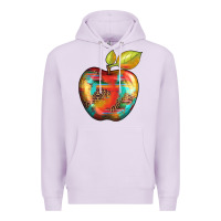 Lilac leopard turquoise glitter serape Premium Hoodie - Artiststas