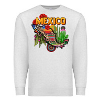 Oatmeal Heather mexico map Premium Sweatshirt - CTS Tumbler Store