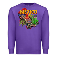 Purple mexico map Premium Sweatshirt - CTS Tumbler Store