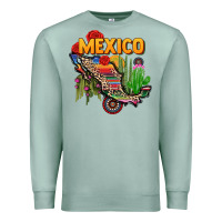 Seafoam mexico map Premium Sweatshirt - CTS Tumbler Store