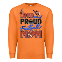 Carrot loud and proud football mom Premium Sweatshirt - Zillion Design Studio