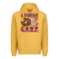 Mustard i donut care Premium Hoodie - AdoDesignShop