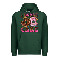 Sports Green i donut care Premium Hoodie - AdoDesignShop