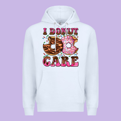 I Donut Care Premium Hoodie Designed By Adodesignshop