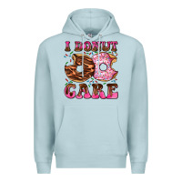 Blue Mist i donut care Premium Hoodie - AdoDesignShop