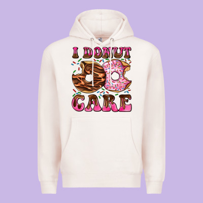 I Donut Care Premium Hoodie Designed By Adodesignshop