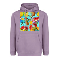 Lavender fruits tie dye seamless pattern Heavyweight Hoodie - Zillion Design Studio