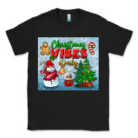 Black christmas vibes only tumbler Classic Tee - BundleAndBundleShop