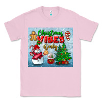 Bubblegum Pink christmas vibes only tumbler Classic Tee - BundleAndBundleShop