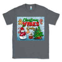 Charcoal Heather christmas vibes only tumbler Classic Tee - BundleAndBundleShop