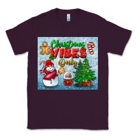Plum christmas vibes only tumbler Classic Tee - BundleAndBundleShop