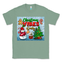 Sage christmas vibes only tumbler Classic Tee - BundleAndBundleShop