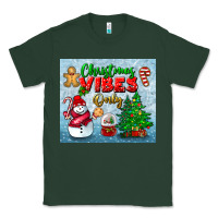 Sports Green christmas vibes only tumbler Classic Tee - BundleAndBundleShop