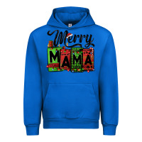 Cobalt merry mama Christmas Urban Hoodie - Jasminsmagicworld