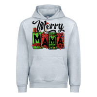 Heather Grey merry mama Christmas Urban Hoodie - Jasminsmagicworld