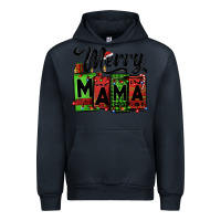 Navy merry mama Christmas Urban Hoodie - Jasminsmagicworld