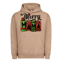 Pigment Burro merry mama Christmas Urban Hoodie - Jasminsmagicworld