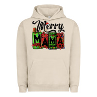 Pigment French Oak merry mama Christmas Urban Hoodie - Jasminsmagicworld