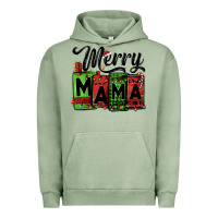 Pigment Oil Green merry mama Christmas Urban Hoodie - Jasminsmagicworld