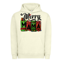 Pigment Pistachio merry mama Christmas Urban Hoodie - Jasminsmagicworld